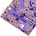 Unomor 40PCS Halloween Treat Bags, Halloween Paper Bags for Kids Trick Treat Bags with 8 Designs