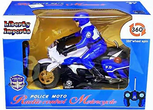 remote control police motorcycle