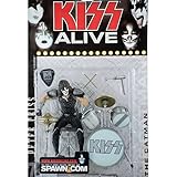 McFarlane Toys, KISS Alive Peter Criss (The Catman) Figure, 5 Inches