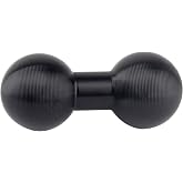 Rigdance Aluminum Double 20mm Ball Mount Adapter for Bulletpoint Mounting Solutions, Anti Rust Material