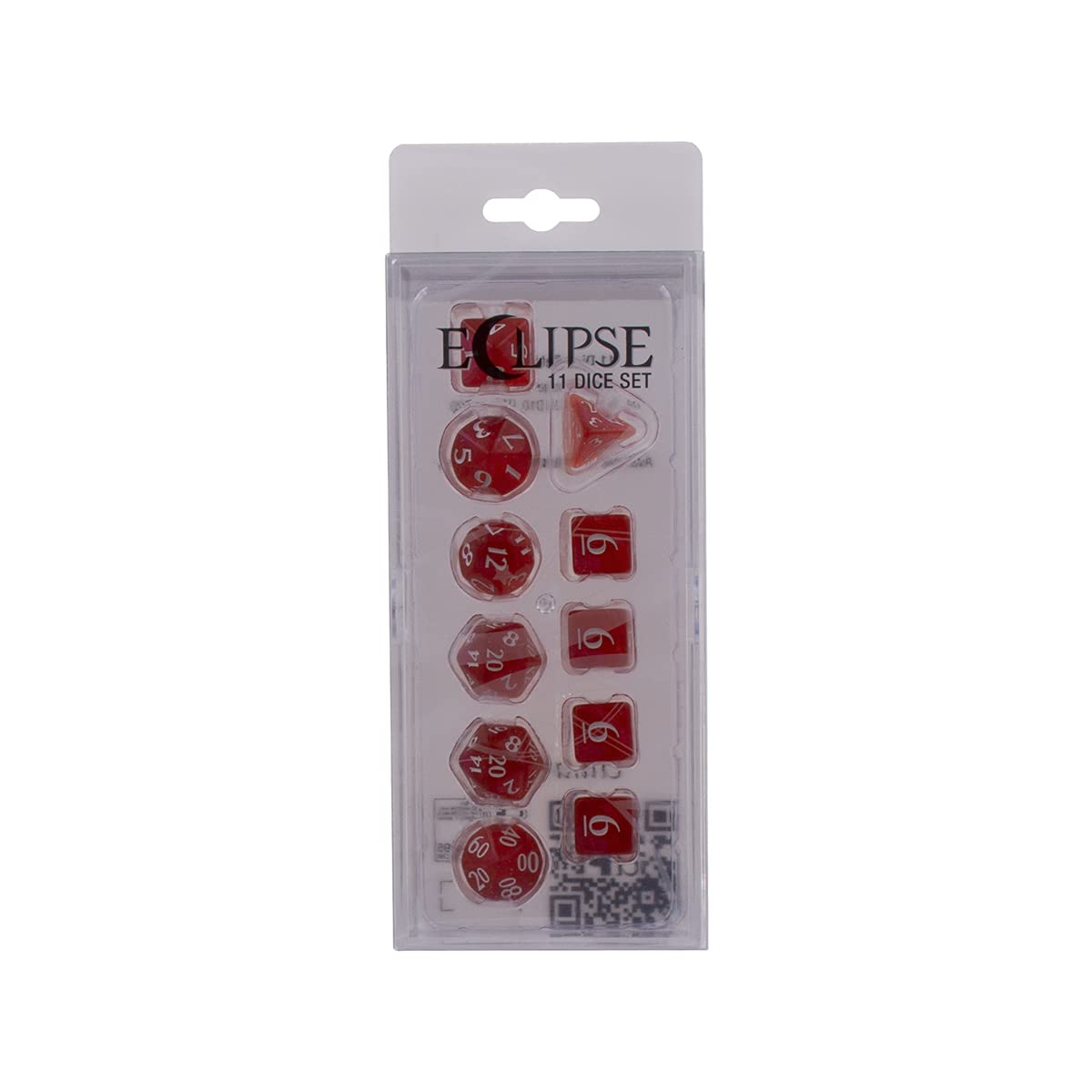 Ultra Pro - Eclipse 11 Dice Set - Apple Red