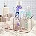 STORi Plastic Vanity Organizer | 5-Compartments | Auburn Mist