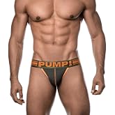 Pump! Varsity, Creamsicle, Squad, Jock - S Men's Jockstrap Underwear|Athletic Support Jockstraps with Backless Design|Enhanced Lift| Comfortable Fit|Breathable Fabrics for Sports &amp; Everyday Wear