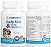 Mednet Direct Dog Supplements for Healthy Skin and Coat - Pet Vitamins & Minerals -Great for Joint Support, Allergies, Itchy Hot Spots, Digestion - 60 Chewable Tablets Bacon Flavor