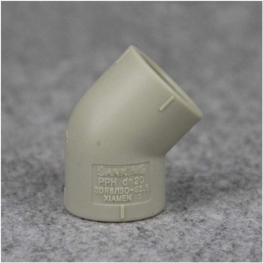 10pcs PPH I.D 20mm50mm Connector 45 Degrees Elbow Aquarium Fish Tank