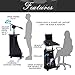 HOMCOM Height Adjustable Laptop Cart Rolling Mobile Podium Desk Stand w/Swivel Top & Storagethumb 3