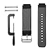 C2D JOY Compatible with Garmin vivoactive (1st Gen) Replacement Bands (Pins and Pin Removal Tool) Wrist Strap GPS Smartwatch watchband - (Woven Nyon) Black, M/5.5-7.6 in.