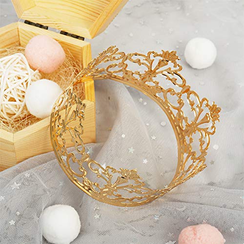 Little Vintage Crown Cake Topper Royal Themed Baby Shower Decorations