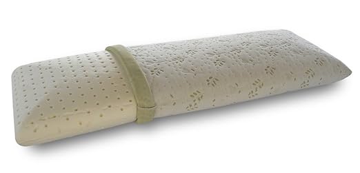 title=cuscino guanciale in memory foam saponetta per materasso piazza e mezza 105 cm