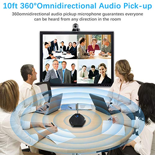 DISDIM USB Conference Microphone for Computer Desktop, 11.5FT Pickup