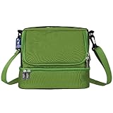 Wildkin Parrot Green Double Decker Lunch Bag