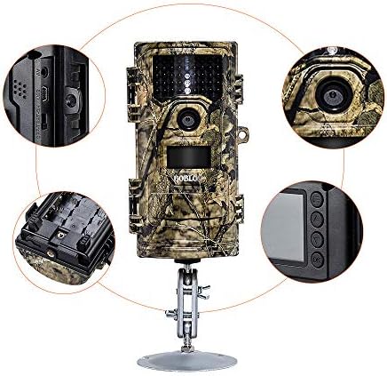 HUIJIN1 Wildlife Trail Camera,HD 1920x1080p video tape temperature compensation technology for Wildlife Monitoring & Home Security&Hunting