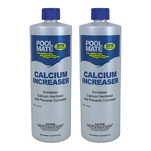 Pool Mate 1-2801SPA-02 Calcium Increaser for Spas and Hot Tubs (2 Pack), 1 Quart