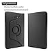 INFILAND Case for Samsung Galaxy Tab A 10.1 Case, Smart 360 Degrees Rotating Stand Case Cover for 2016 Release Samsung Galaxy Tab A 10.1-Inch Tablet (SM-T580 / SM-T585, No S Pen Version)- Black