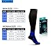 KKUP2U Compression Socks 20-30 mmhg Medical Graduated Compression for Flight, Maternity, Travel, Nurses,Athletics, Running - Boost Stamina, Circulation & Recovery -Blue XL