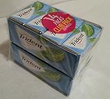 Trident Mint Bliss Sugar Free Gum 2/14 Pack Boxes 18 Pcs Per Pack Total 504 Pcs