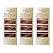 L'Oréal Paris Superior Preference Permanent Hair Color, 6AB Chic Auburn Brown, Pack of 3