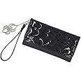 kreepsville 666 Elvira Women's Spiderweb Flap Wallet Macabre Mobile Black Collection