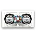Micca M-CS Dual 5.25 Inch 2-Way MTM in-Wall Speaker with Pivoting 1″ Silk Dome Tweeter (Each, White)thumb 4
