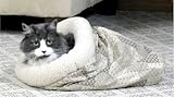 K&H Pet Products Kitty Crinkle Sack Tan