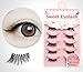 5 Pairs Handmade Natural Soft Eye End False Eyelashes Thick Fake Eye Lashes Makeup Half Corner Lashes