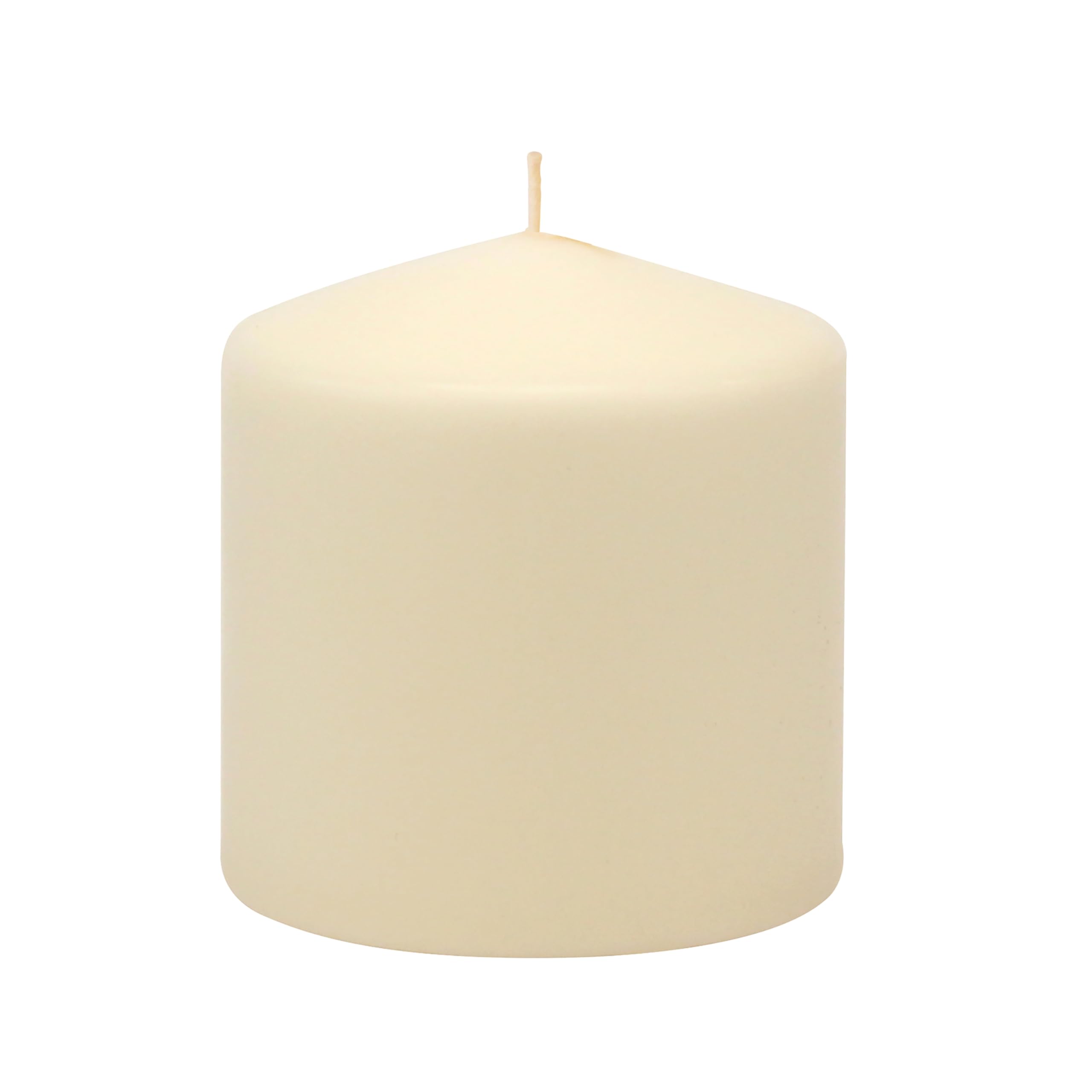Photo 1 of (please see all images) Stonebriar 6 Pack Tall 3 x 3 Inch 18 Hour Long Burning Unscented Ivory Wax Pillar Candles
