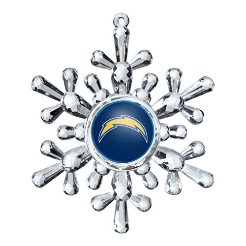 NFL San Diego Chargers Snowflake Ornament