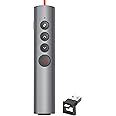 Rechargeable Hyperlink Presentation Clickers for PowerPoint, USB-C/A Presentations Power Point Remote Clicker, Wireless Presenter Remote for Computer/Mac/PPT/Google Slide Advancer