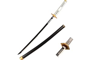 Sword Valley Demon Series Anime Sword - Slayers Katana｜40.9" Length｜Anime Original Texture Carbon Steel Blade Carving Symbol｜Non-Slip Grip｜for Cosplay & Display