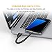 [2-Pack] EasyAcc Micro USB to USB Cable for Galaxy S7, S6, HTC A9, LG G5, Moto G and More,0.5ft