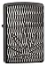 Zippo Black Ice Leaf Pocket Lighter