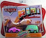 Disney / Pixar CARS Movie Toy Mini Adventures 2-Pack Sally & Fillmore