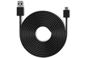 Blink Three-Meter Indoor Power Cable for Blink Mini 2 and 2K+, and Blink Arc (Black)