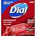 Dial Skin Care Bar Soap, Power Berries, 4 Ounce, 10 Bars