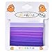 37YIMU 20 Pcs Elastic Rubber Hair Ties Hair Bands Ponytail Hair Accessories Light Color