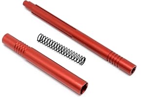 XSYGO Upgrades Aluminum Center Slider Driveshaft for 1/10 Arrma SENTON Granite Big Rock VORTEKS Outcast 1/8 Typhon Vendetta RC Car Upgrade Parts (Red)