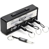 P Pluginz Mesa Boogie Dual Rectifier Jack Rack&reg; Wall Mounting Key Hanger (Chrome)