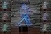 3D Illusion Lamp 7 LED Colors Change Desk Lamp with USB Cable Smart Touch Button,Perfect for Gift Toys Decorations Hockey Player