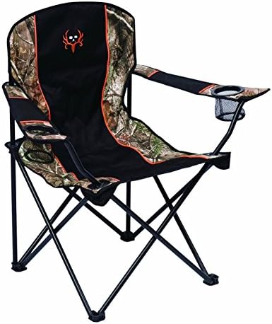 Ameristep Youth Bone Collector Easy Chair - Camouflage Foldable Kids Sports, Camping, Chair with Carrying Bag