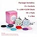 2 Pieces Fragrance Aromatherapy Essential Oil Prume Diffuser Necklace Locket Pendant Outfitters with 24 Inch Chain-Tree of Life & Cloud Set