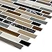Magictiles Kitchen Backsplash Peel & Stick Tile Smart Brick, 10.65