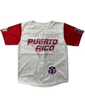Jersey Baseball Puerto Rico