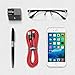 Anker Powerline+ Lightning Cable (10ft) Durable and Fast Charging Cable [Double Braided Nylon] for iPhone Xs/XS Max/XR/X / 8/8 Plus / 7/7 Plus / 6/6 Plus / 5s / iPad and More(Red)