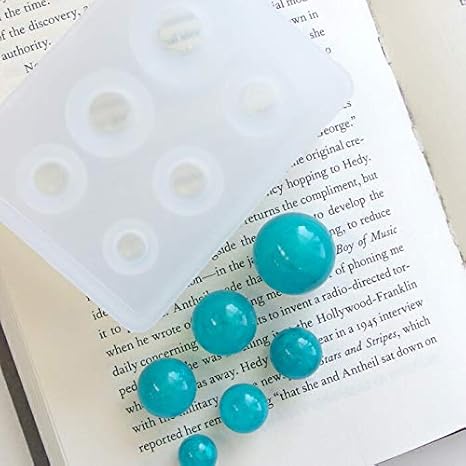 Amazon Co Jp Craft Tamago 1pc Silicone Mold Sphere 6 Size Spheres 12 25 Mm Hobby