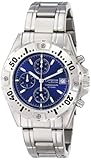Caravelle by Bulova Men's 43B17 Stainless Steel Bracelet Blue Dial Watch