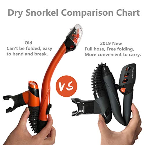 image for FinaTider [2019 New Snorkeling Set] Diving Mask 180° Undersea Picture