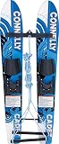 CWB Connelly Cadet Combo Waterskis Pair with Slide Adjustable Bindings, 2016