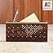 Rusticity Wooden Desk Organizer with Paper and Pen Sections | Handmade |