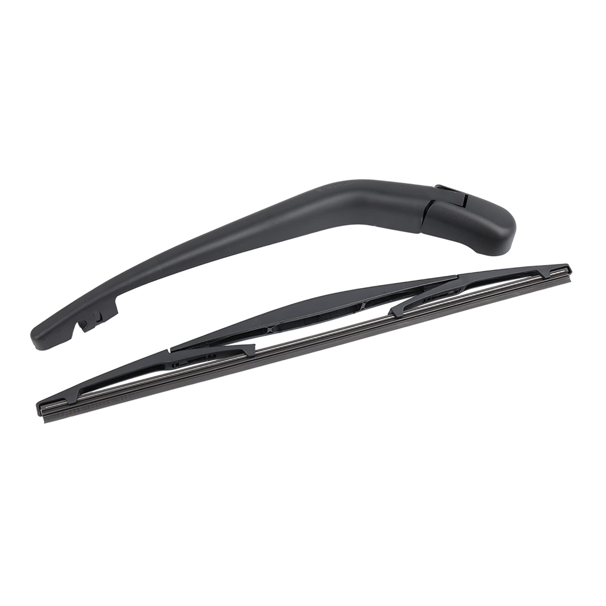 X AUTOHAUX 355mm 14 Inch Rear Window Windshield Wiper Blade Arm Set Kit for Car