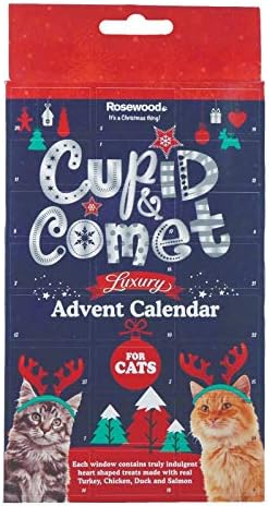 SIPW Christmas Xmas Festive Cat Standard Advent Calendar Daily Cat Treat